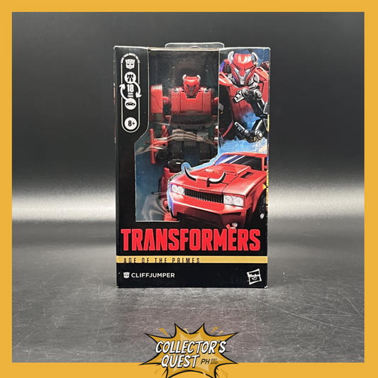 (IN STOCK) Transformers Age of the Prime Deluxe Class CliffJumper Action Figure