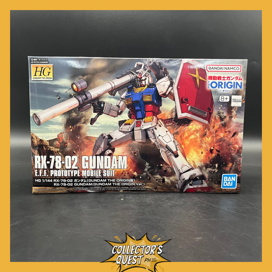 (IN STOCK) BANDAI HG 1/144 RX-78-2 Gundam (Gundam The Origin Version) Set