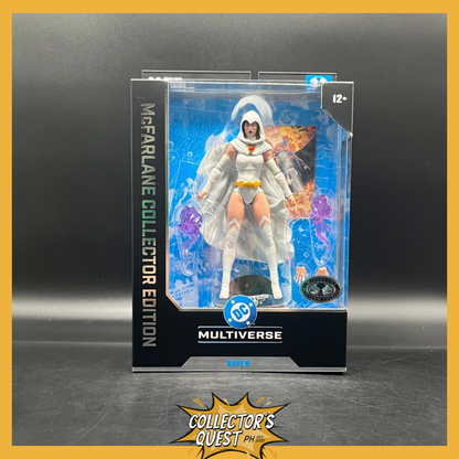 (IN STOCK) (PLATINUM) DC Mcfarlane Collector's Edition Raven Action Figure