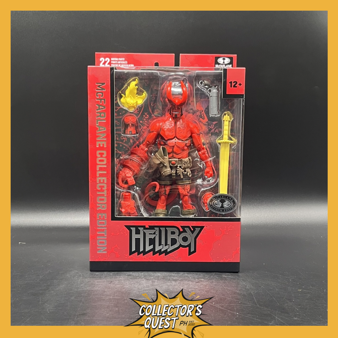 (IN STOCK)(PLATINUM) Mcfarlane Collector's Edition #60 Hellboy Action Figure