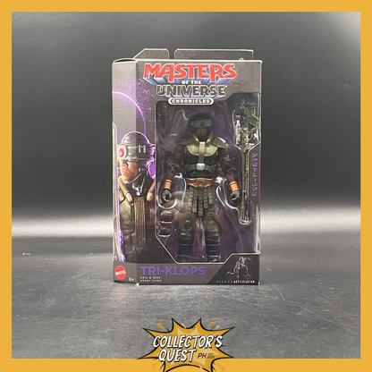 (IN STOCK) Mattel Masters of the Universe Chronicles Tri-Klops Action Figure