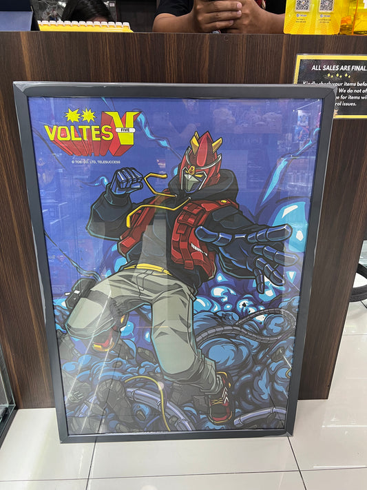 (IN STOCK) Voltes V Licensed Poster Streetwear Version