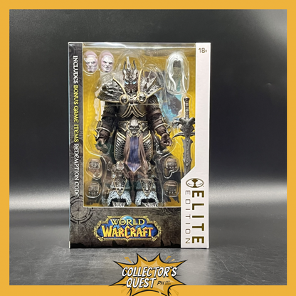 (IN STOCK) Mcfarlane Elite Edition World of Warcraft - Lich King