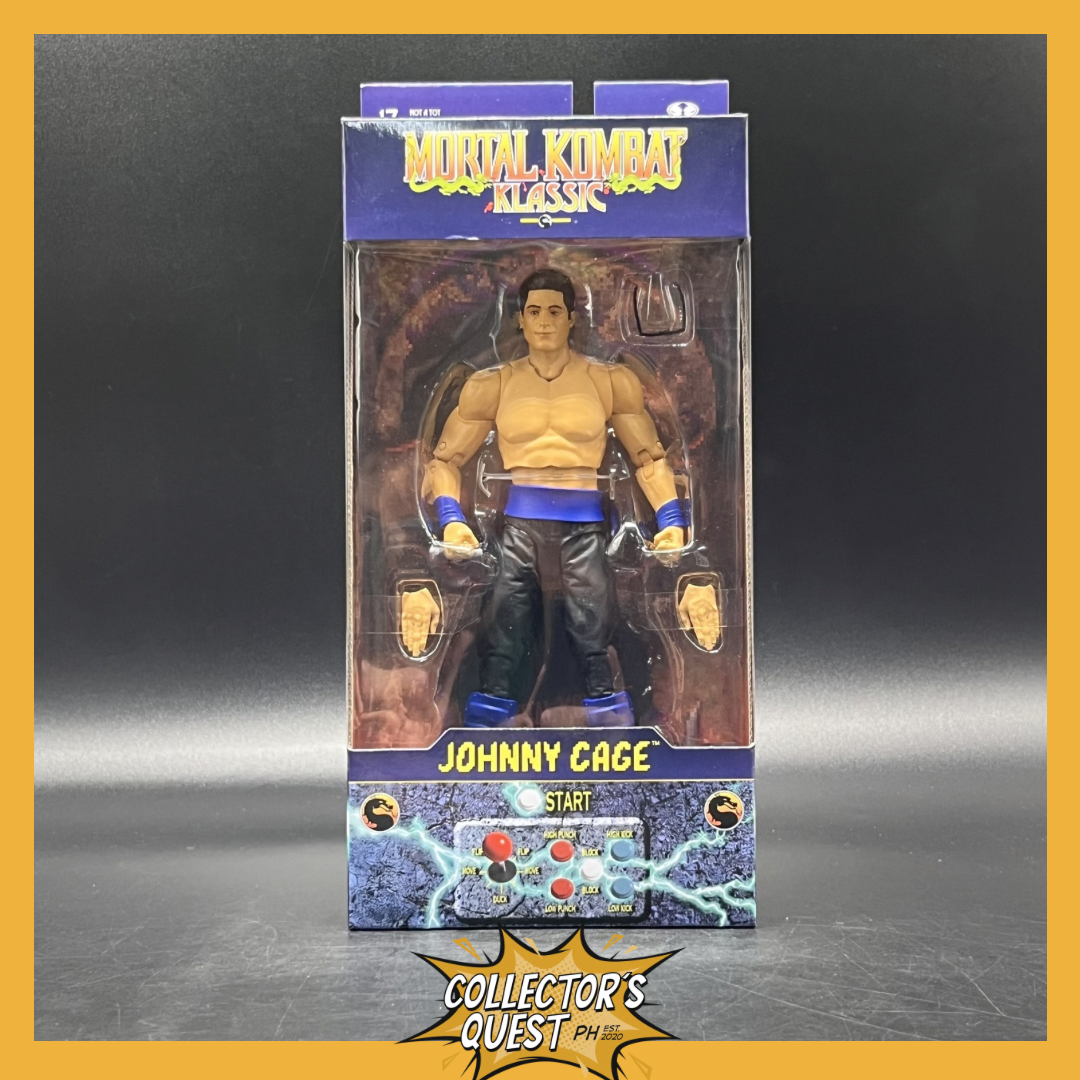 (IN STOCK) Mcfarlane Mortal Kombat Klassics Johnny Cage Action Figure