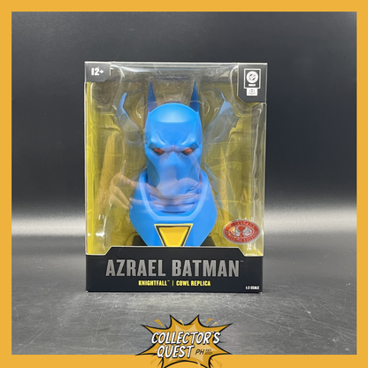 (IN STOCK) Mcfarlane DC Direct 1/3 Scale Azrael Batman (Batman Knightfall) Cowl Replica