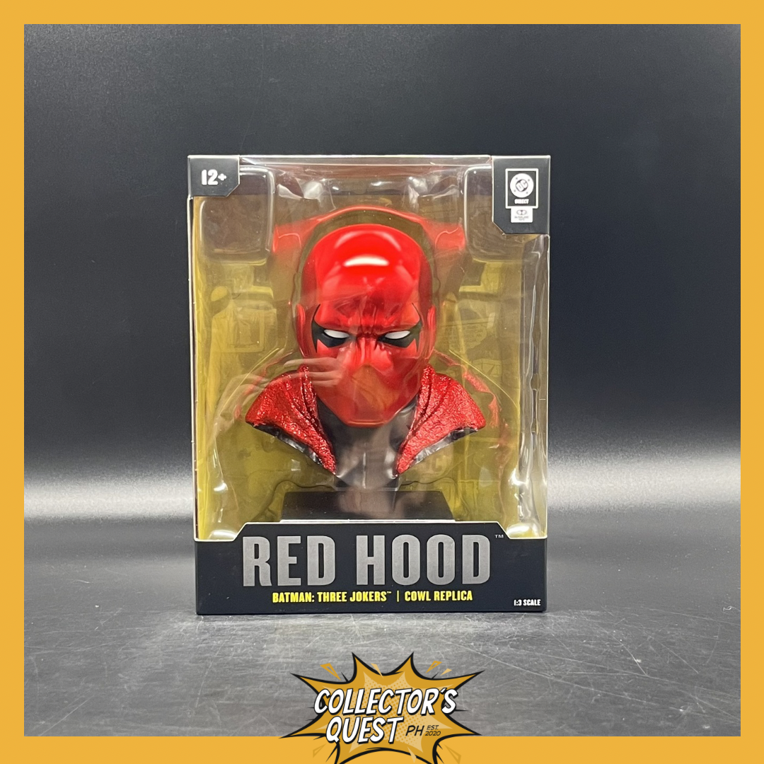 (IN STOCK) Mcfarlane DC Direct 1/3 Scale Red Hood (Batman: Three Jokers) Cowl Replica