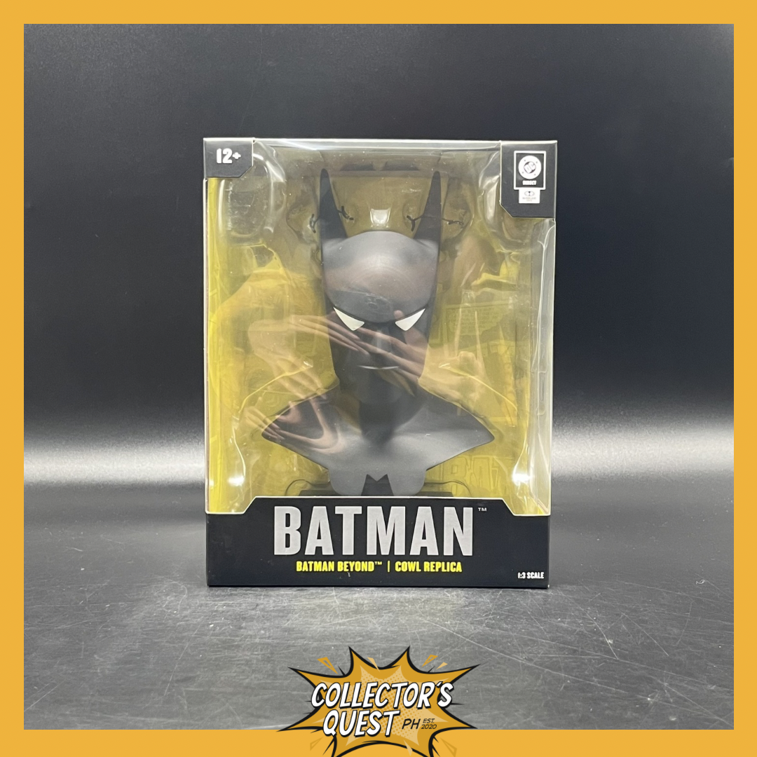 (IN STOCK) Mcfarlane DC Direct 1/3 Scale Batman (Batman Beyond) Cowl Replica