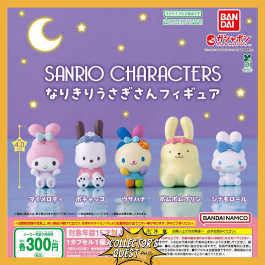 (IN STOCK) Gachapon Bandai Sanrio Characters Narikiri Rabbit Figure