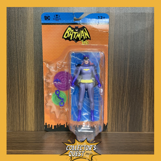 (IN STOCK) Mcfarlane Toys DC Retro Batman '66 Batgirl 6inch  Action Figure