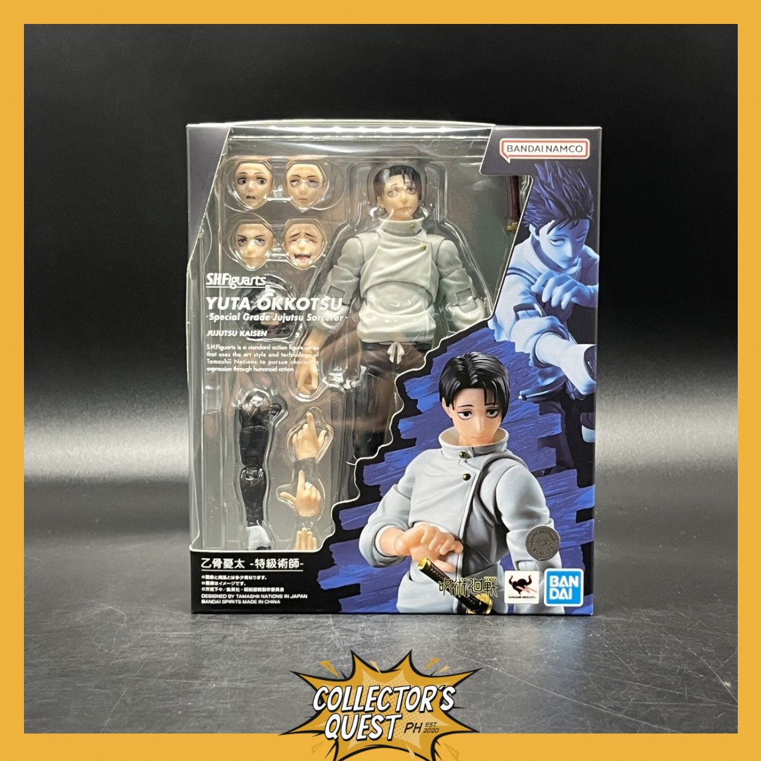 (IN STOCK) Bandai SHFiguarts Jujutsu Kaisen Yuta Okkotsu Special Grade Jujutsu Sorcerer Action Figure