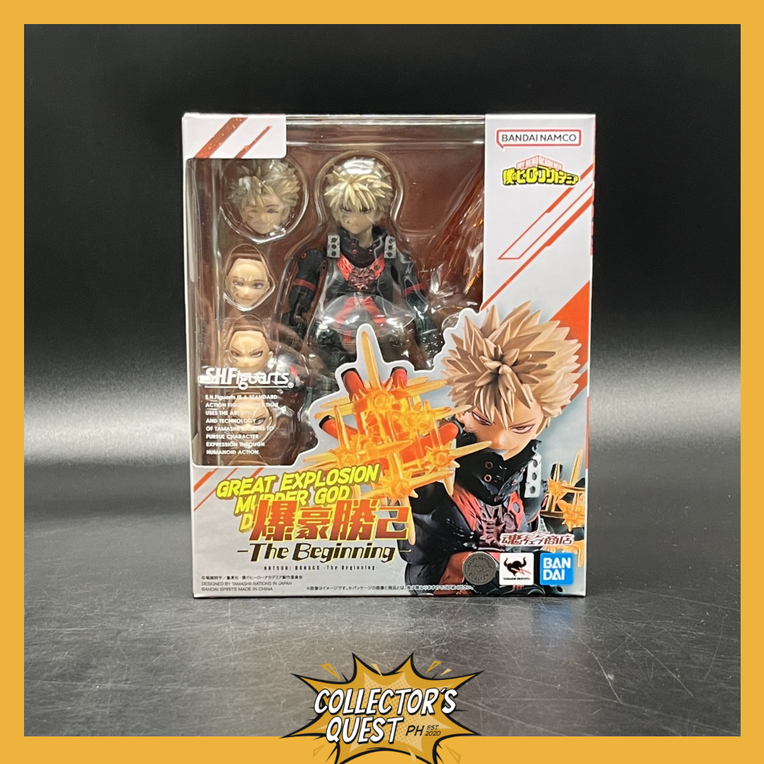 (IN STOCK) Bandai SHFiguarts My Hero Academia Katsuki Bakugo The Beginning Action Figure