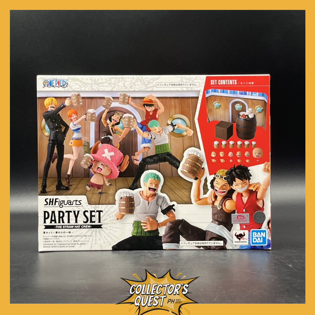 (IN STOCK) Bandai SHFiguarts One Piece THE STRAW HAT CREW Party Set