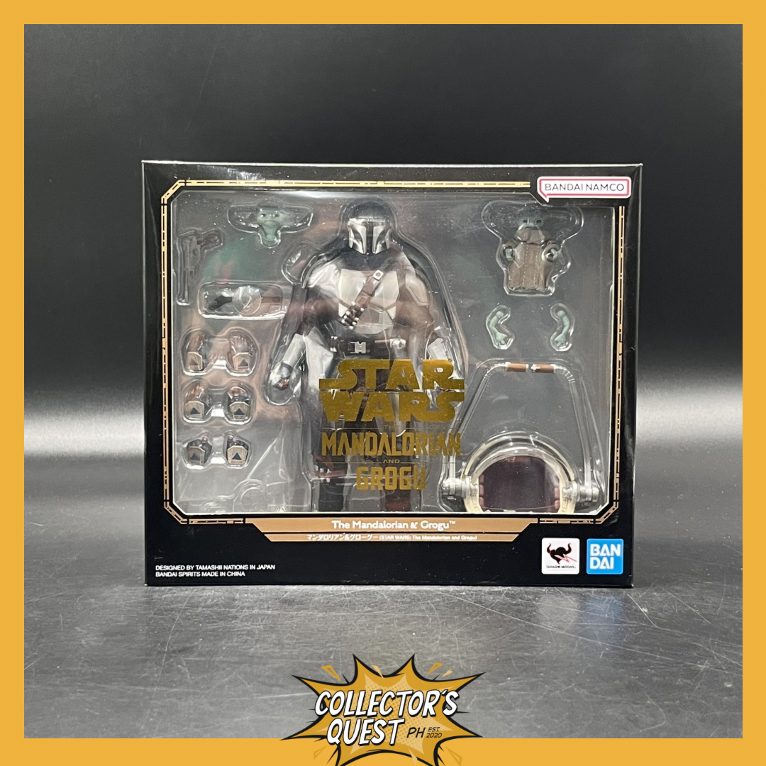 (IN STOCK) Bandai SHFiguarts Star Wars: Mandalorian & Grogu Action Figure