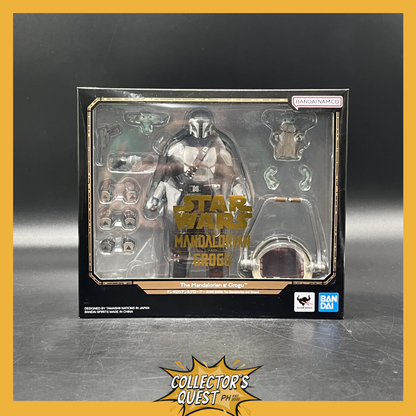 (IN STOCK) Bandai SHFiguarts Star Wars: Mandalorian & Grogu Action Figure