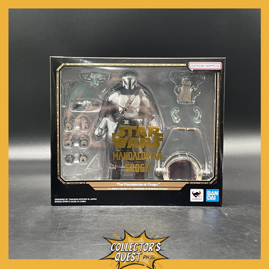 (IN STOCK) Bandai SHFiguarts Star Wars: Mandalorian & Grogu Action Figure