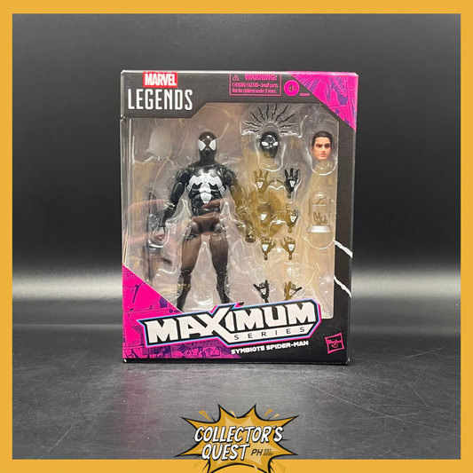 (IN STOCK) Marvel Legends Maximum Series Symbiote Spider-Man Action Figure