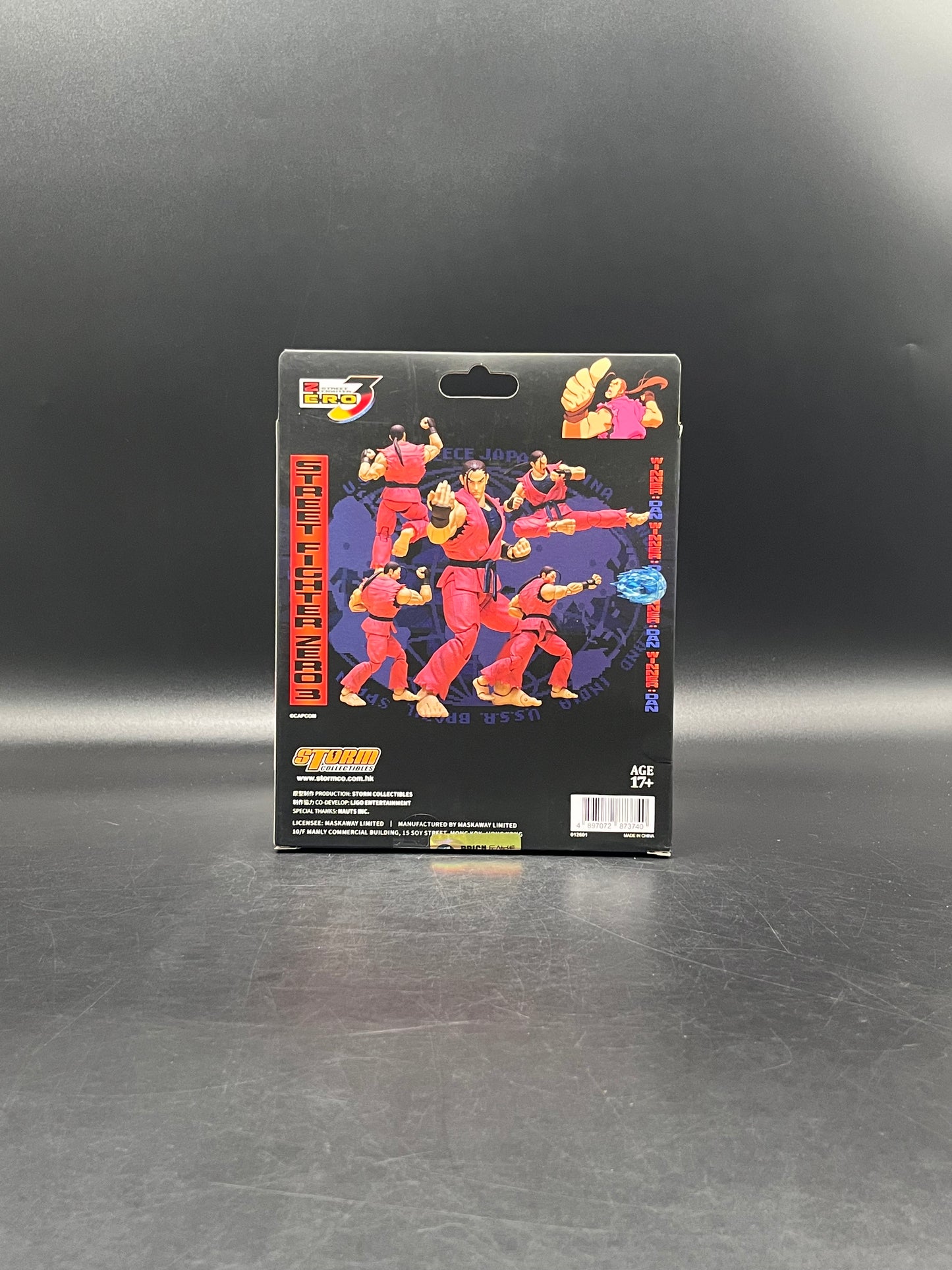 (IN STOCK) Storm Arena Street Fighter Zero 3 Dan 1/12 Scale Action Figure