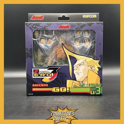 (IN STOCK) Storm Arena Street Fighter Zero 3 Nash 1/12 Scale Action Figure