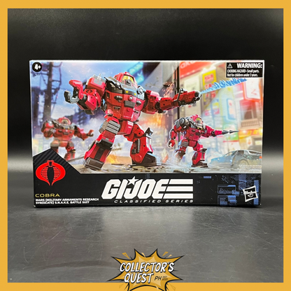 (IN STOCK)  G.I. Joe Cobra Mars Military Armaments Research Syndicate Snake Battle Suit