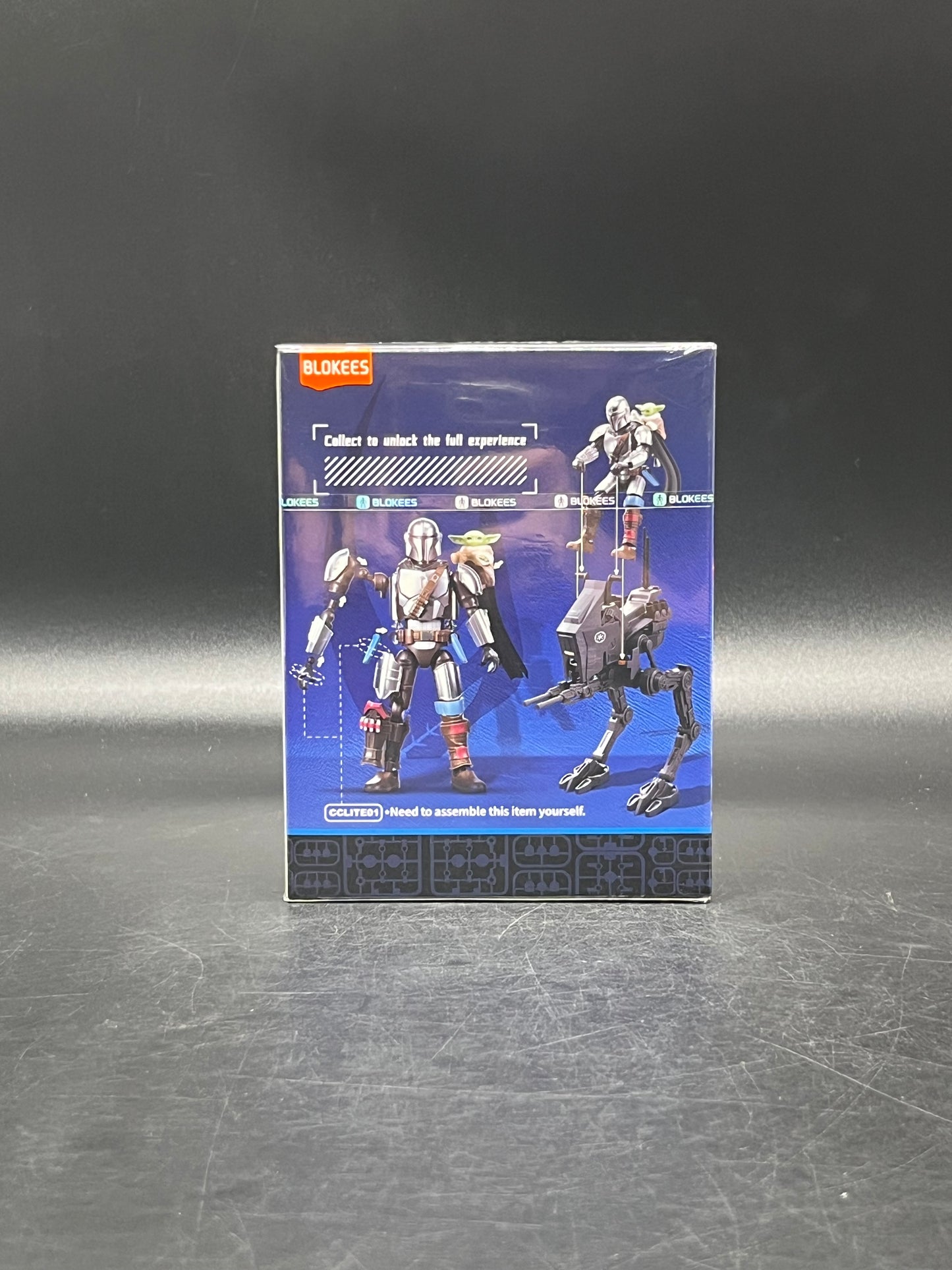 (IN STOCK) 75850 BLOKEES Star Wars CC Lite 01 - Mandalorian and Grogu Blind Box