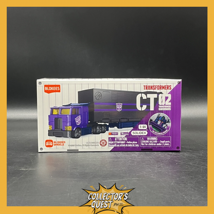 (IN STOCK) 75611 Blokees Wheels Transformers CT02 Shattered Glass Optimus Prime