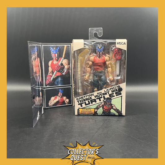 (IN STOCK) NECA Teenage Mutant Ninja Turtles (Mirage Comics) - 7" Scale Action Figure - Ultimate Casey Jones (Bodycount)Figure