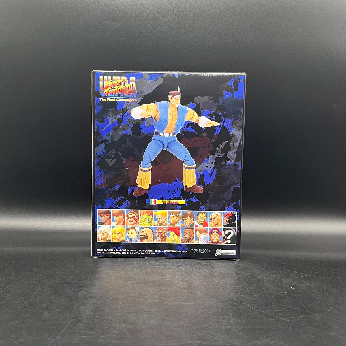 (IN STOCK) JADA Toys Street Fighter T. Hawk Action Figure