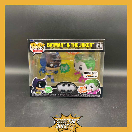 (IN STOCK) Funko POP Batman 85 Years Classic TV Series Batman & Joker 2-Pack Vinyl Figure