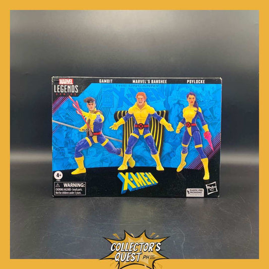 (IN STOCK) Marvel Legends X-Men Gambit, Psylocke, Banshee 3 Pack