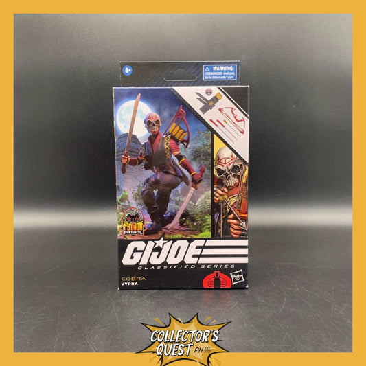 (IN STOCK) G.I. Joe Classified Series Python Patrol Vypra Action Figure
