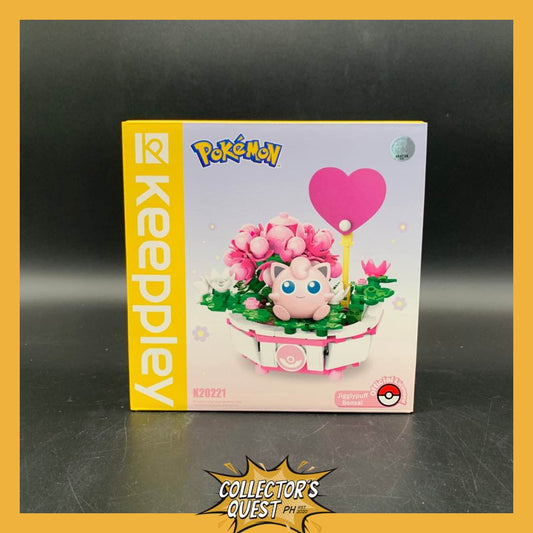 (IN STOCK) (KEEPPLEY) KEEPPLAY Pokemon Jigglypuff Bonsai Building Block Set