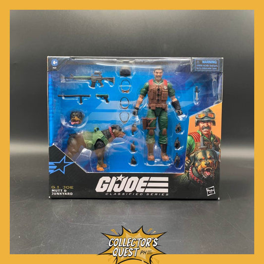 (IN STOCK) G.I. Joe Classified Series Mutt & Junkyard Action Figure