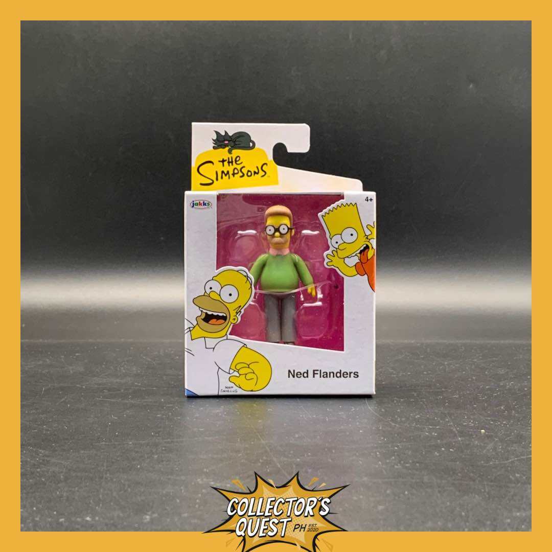 (IN STOCK) Jakks Pacific The Simpsons: 2.5” Ned Flanders Figure