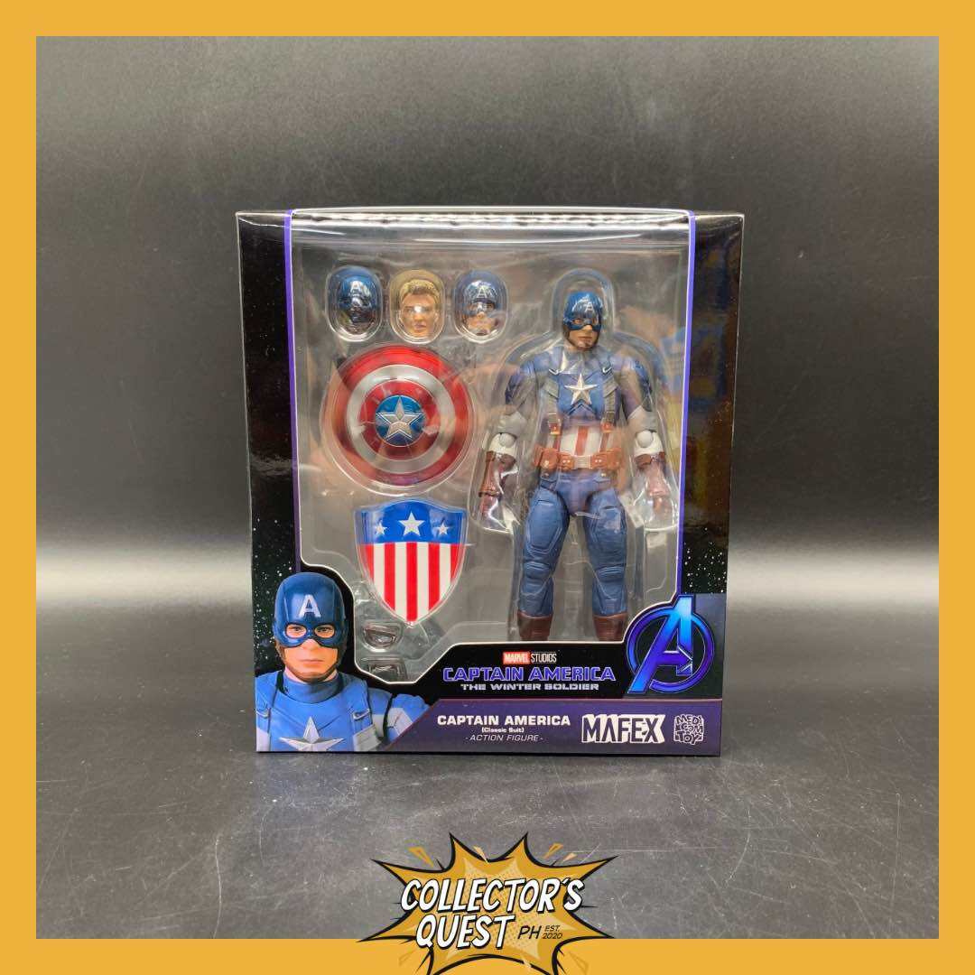 (IN STOCK) MAFEX Captain America The Winter Soldier Captain America Action Figure