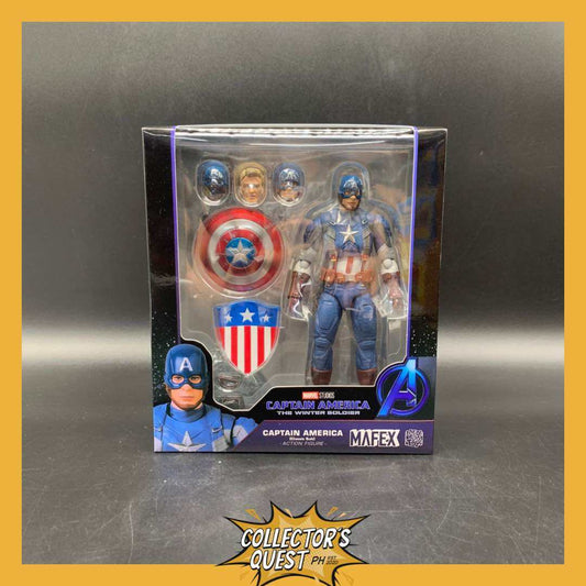(IN STOCK) MAFEX Captain America The Winter Soldier Captain America Action Figure