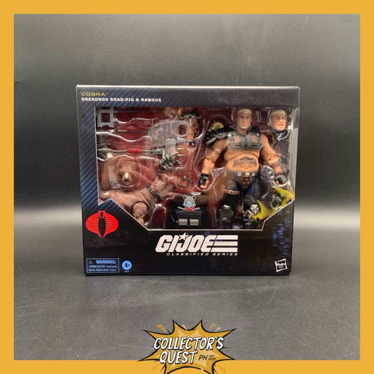 (IN STOCK) G.I. Joe Classified Series #135, Dreadnok Road Pig & Rawkus Action Figure