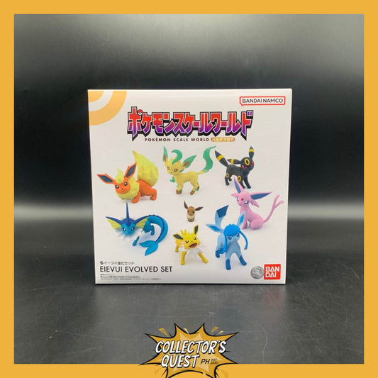 (IN STOCK) Pokemon Scale World Paldea Region Eevee Evolve Figure Set