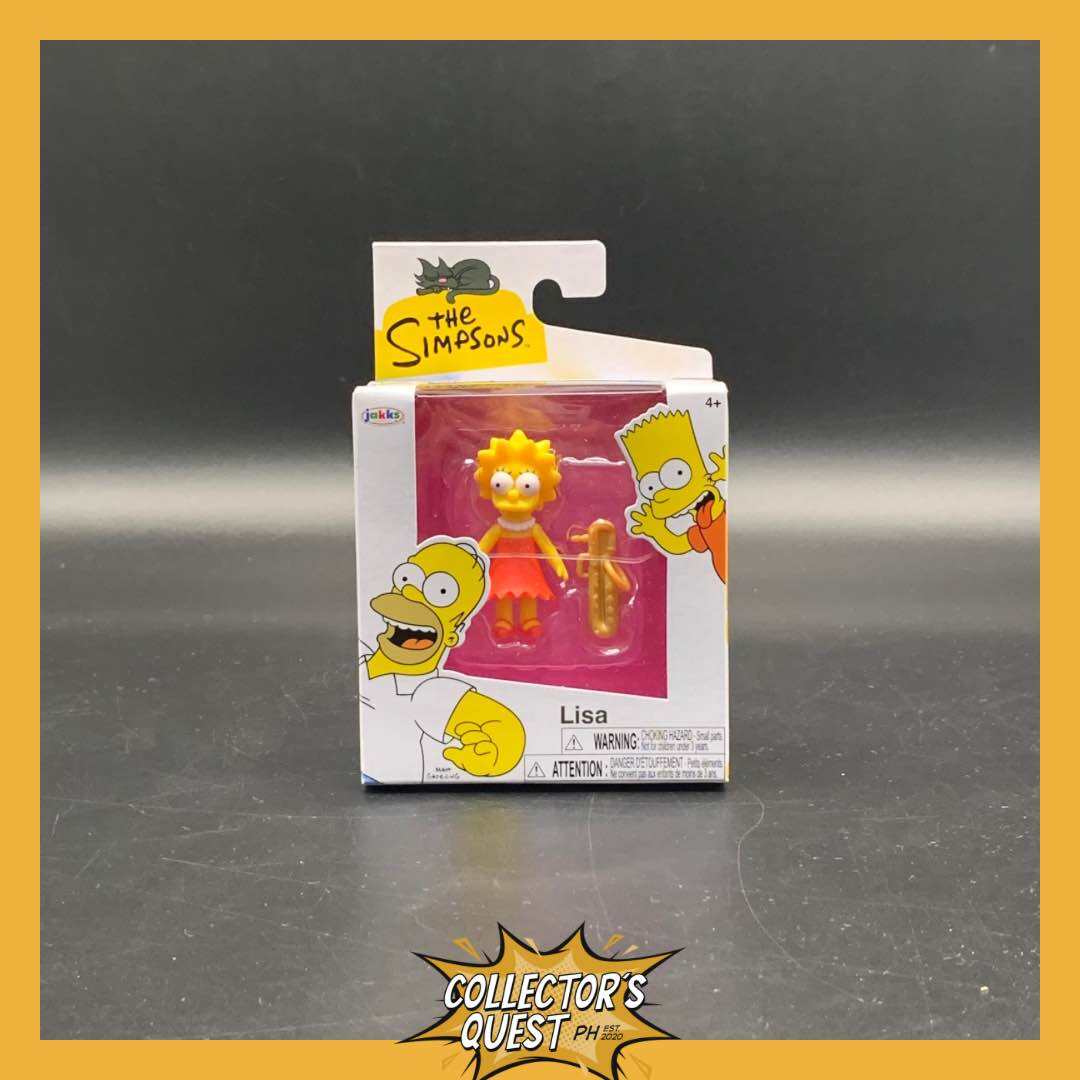 (IN STOCK) Jakks Pacific The Simpsons: 2.5” Lisa Figure