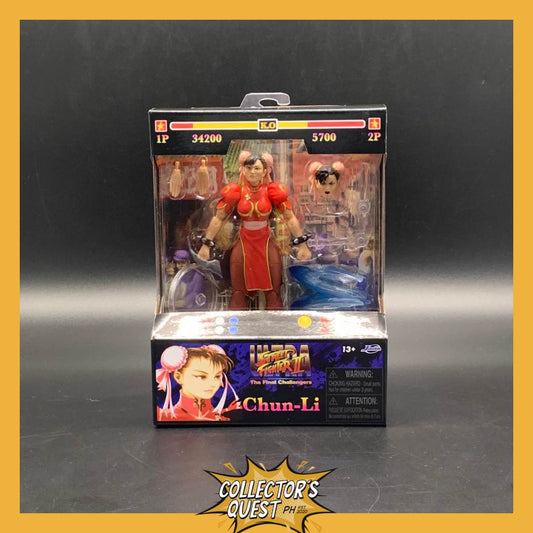 Jada Toys Street Fighter Red Chun-li Player 2 Action Figure