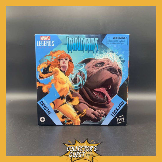 (IN STOCK) Marvel Legends Series Inhumans Crystal and Lockjaw Action Figure