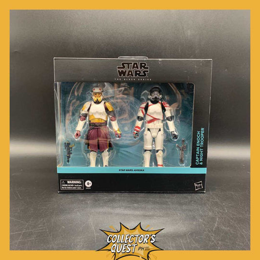 (IN STOCK) Star Wars The Black Series Captain Enoch & Night Trooper Action Figure Set