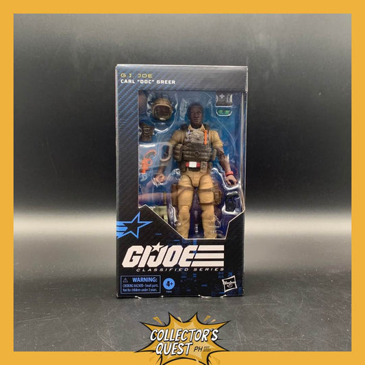 (IN STOCK) GI Joe Classified Series Carl "Doc" Greer Action Figure