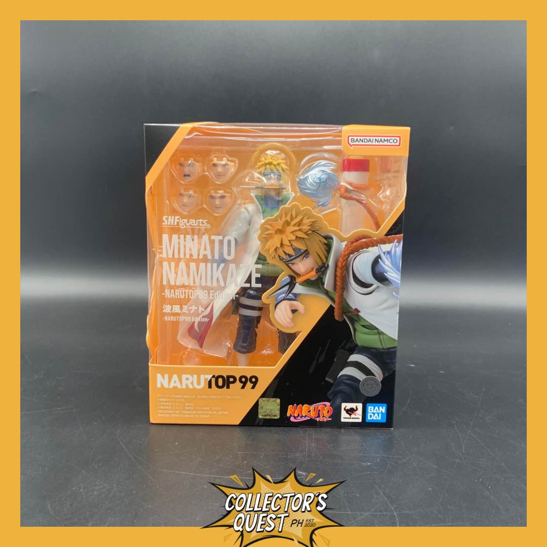 (IN STOCK) SHFiguarts Naruto Minato Namikaze - NarutoP99 Edition Action Figure