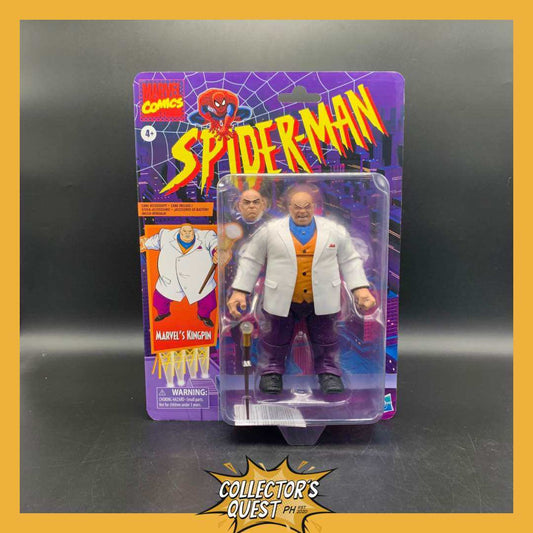 (IN STOCK) Marvel Legends Spiderman Retro Carded Kingpin Figure