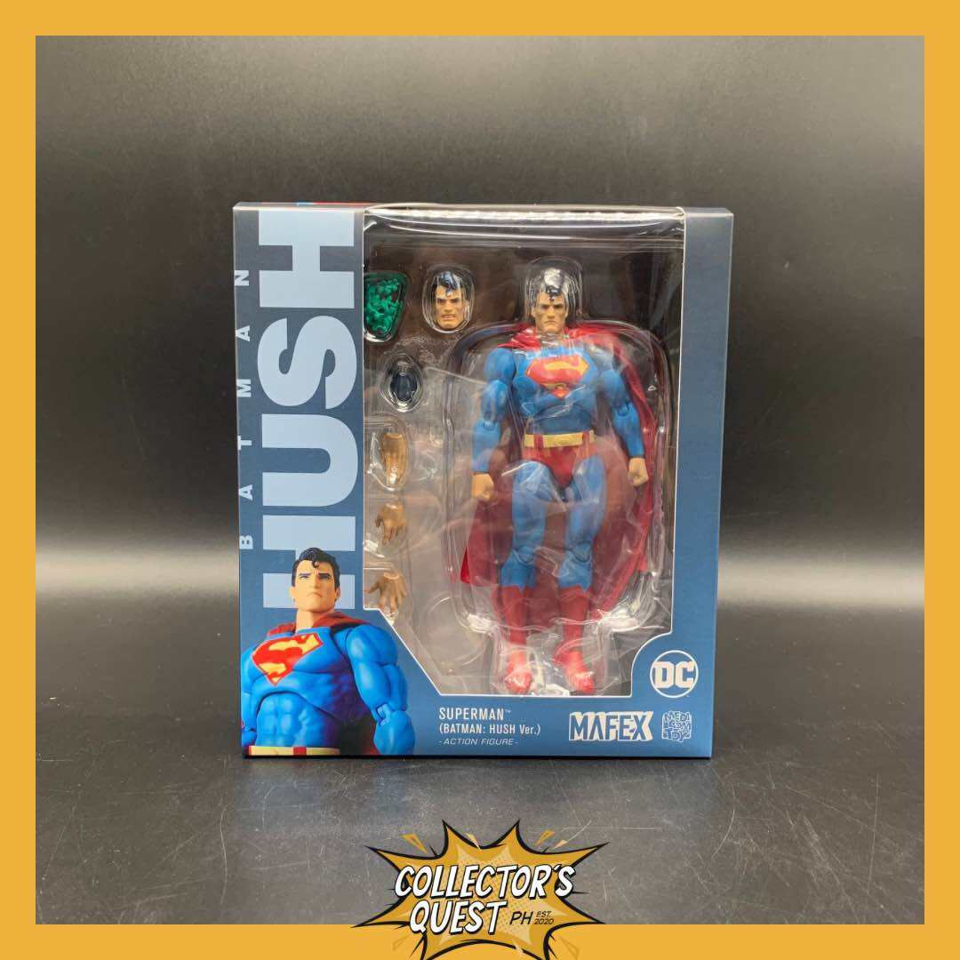 (IN STOCK) MAFEX Batman Hush Superman Batman Hush Version Action Figure