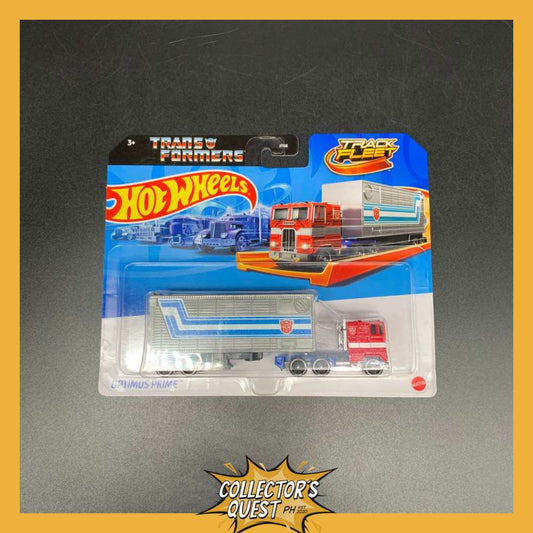 (IN STOCK) Hot Wheels  1:64 Scale Transformers Optimus Prime Truck Die-Cast Metal Vehicle