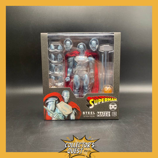 (IN STOCK) Mafex Superman Steel (Return of Superman) Action Figure