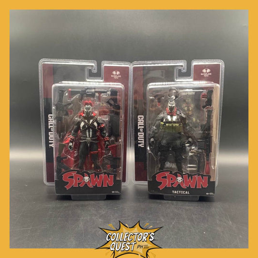 (IN STOCK) Mcfarlane Toys Spawn Call of Duty Spawn & Tactical Spawn Action Figure SET OF 2
