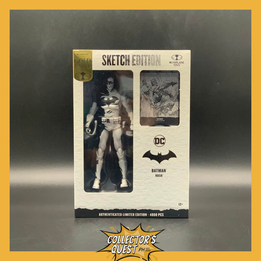 (IN STOCK) DC Multiverse Batman Hush (Line Art) (Gold Label) Action Figure