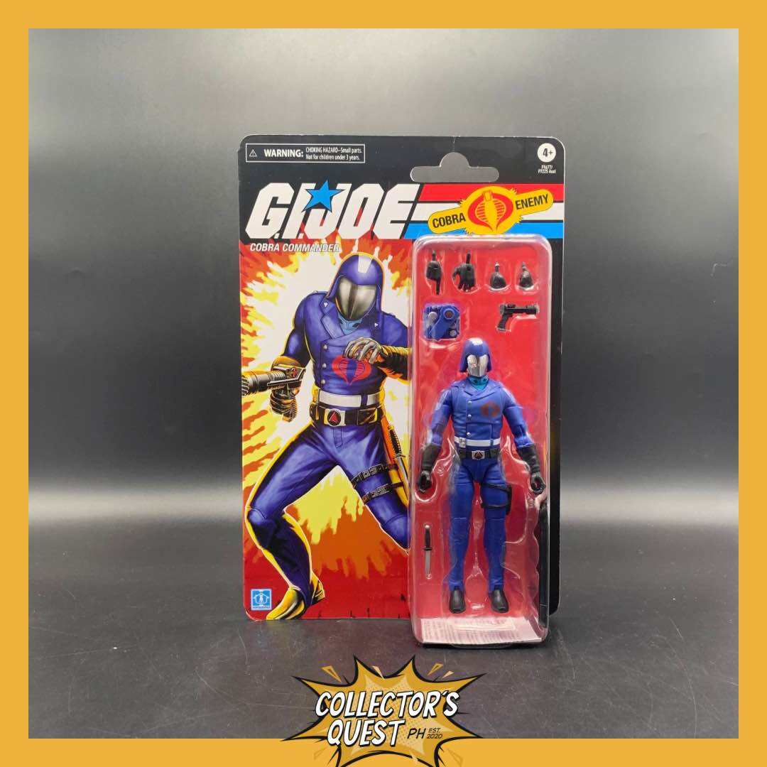 (IN STOCK) G.I. Joe Classified Series Retro Cardback Cobra Commander